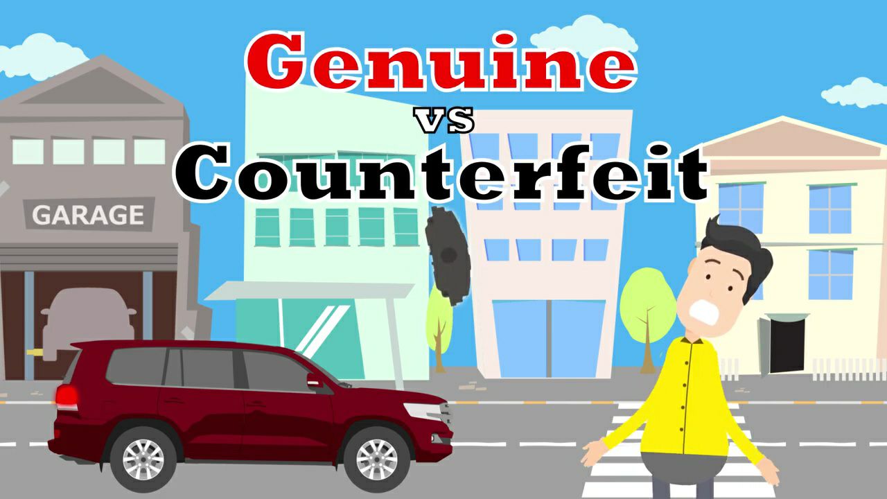 Genuine parts Vs Counterfeit parts